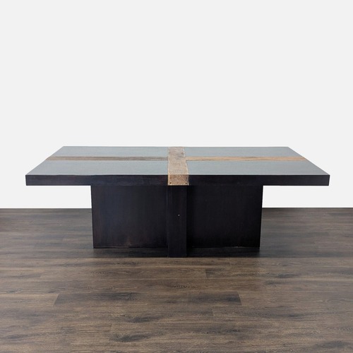 Used Inlaid Top Dining Table for sale on AptDeco