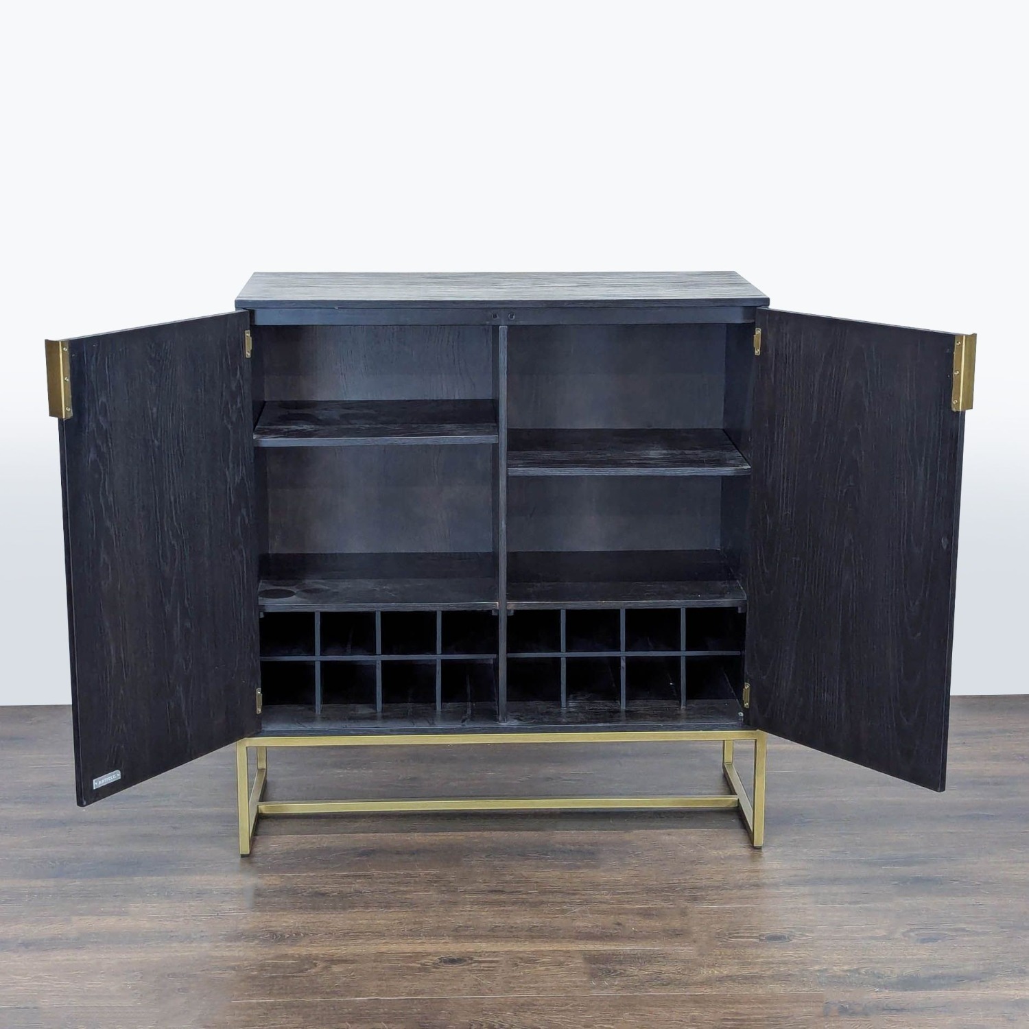 Article Bar Cabinet on Metal Base - image-2