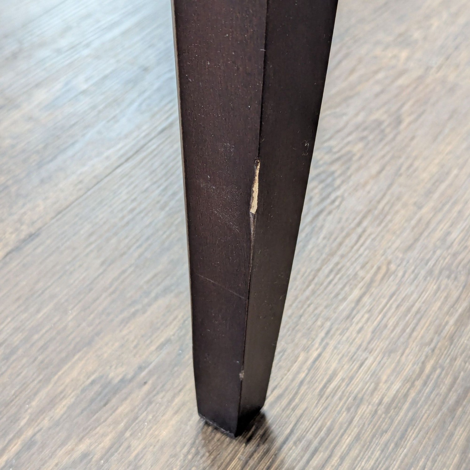 Baronet Dark Wood Desk with Two Drawers - image-10