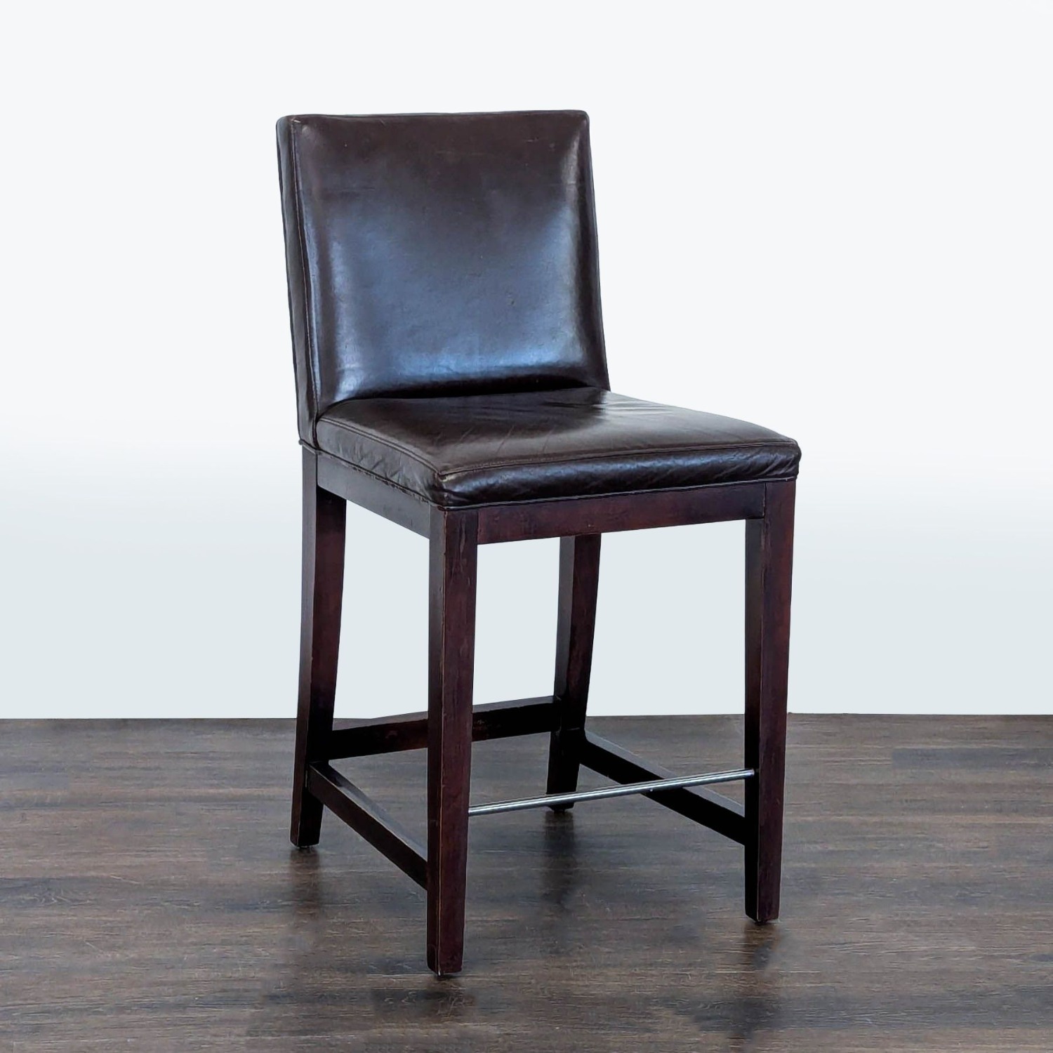Room & Board Ava Leather Counter Stool - image-1