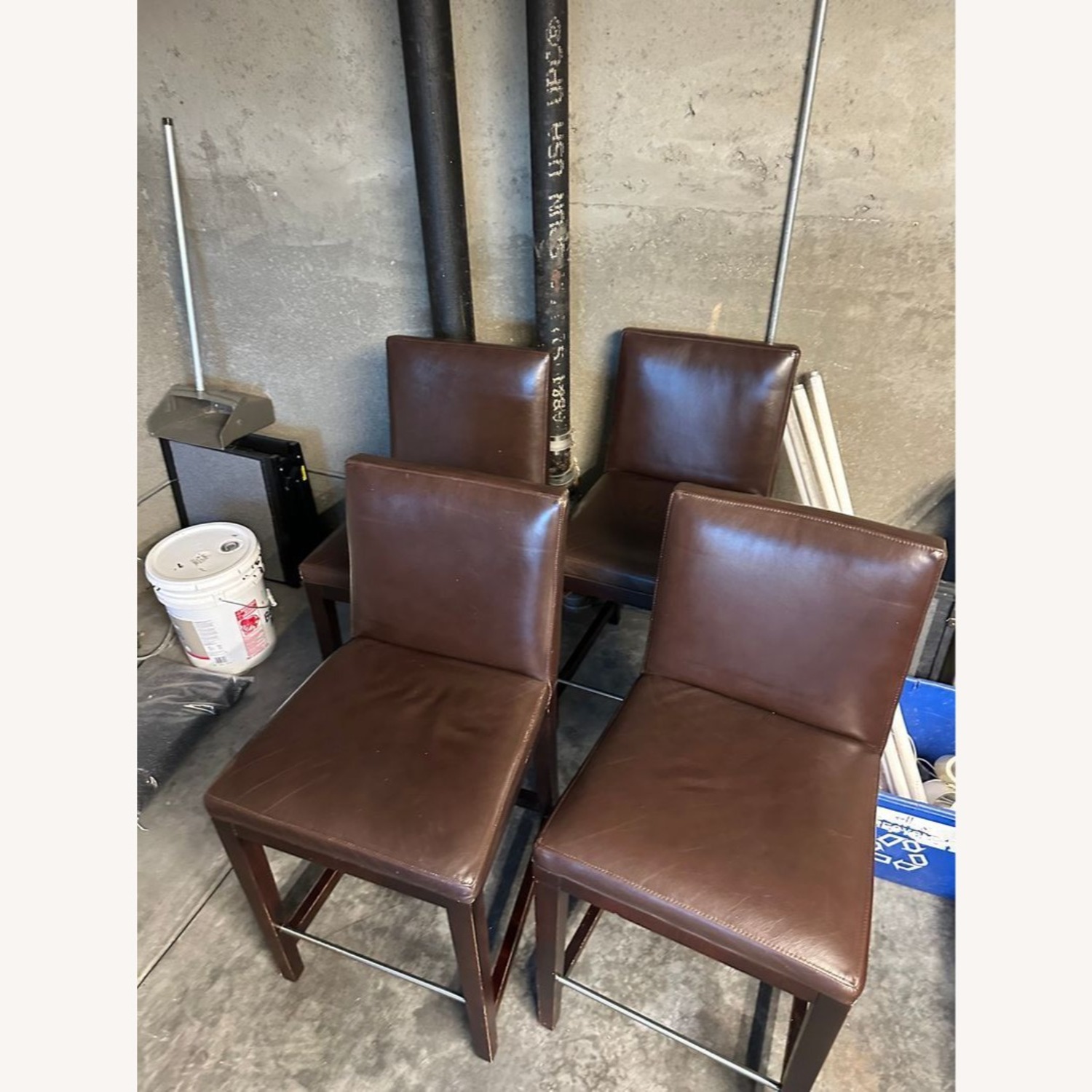 Room & Board Ava Leather Counter Stool - image-7