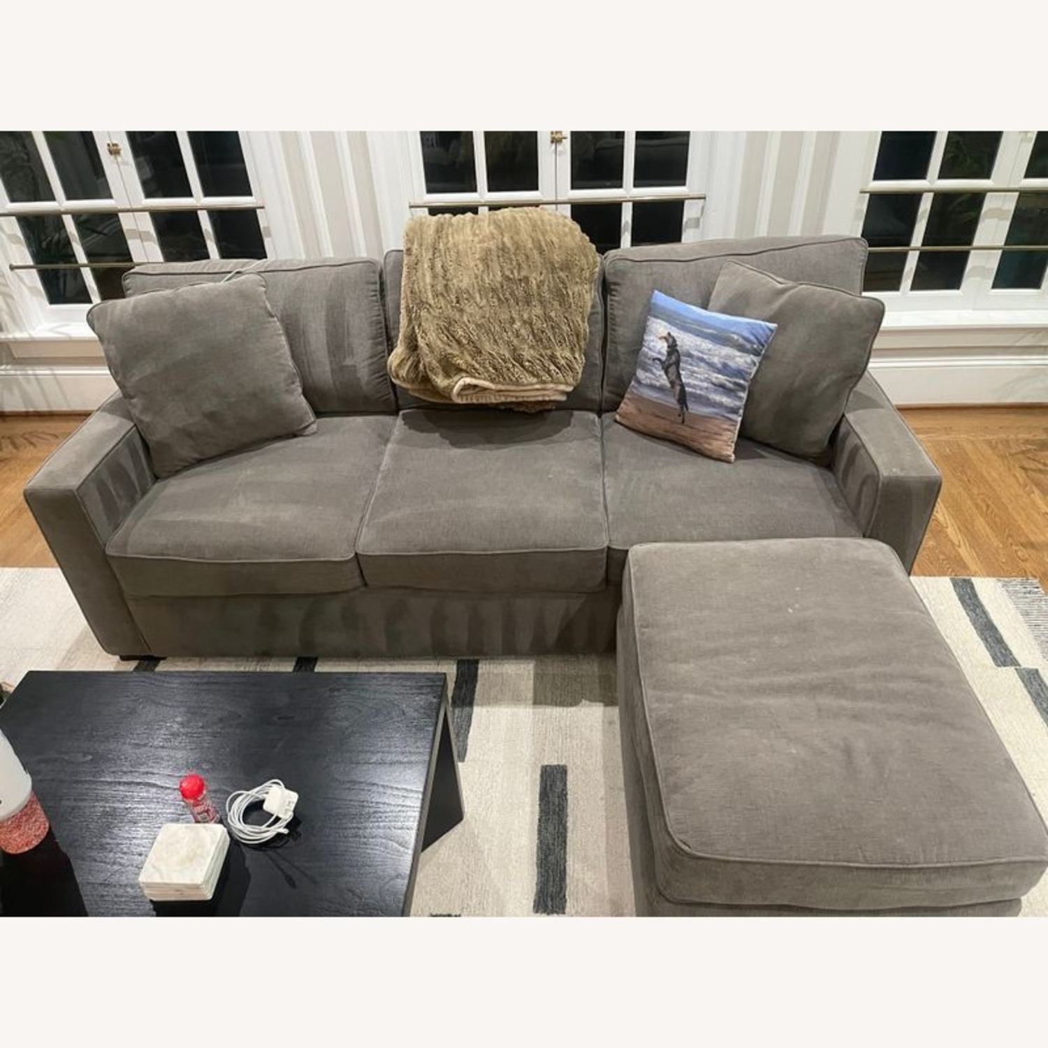 Jonathan Louis Gray Queen Sleeper Sofa  - image-1