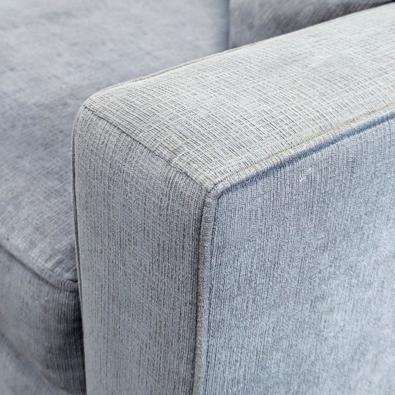 Jonathan Louis Modern Gray Loveseat  - image-7