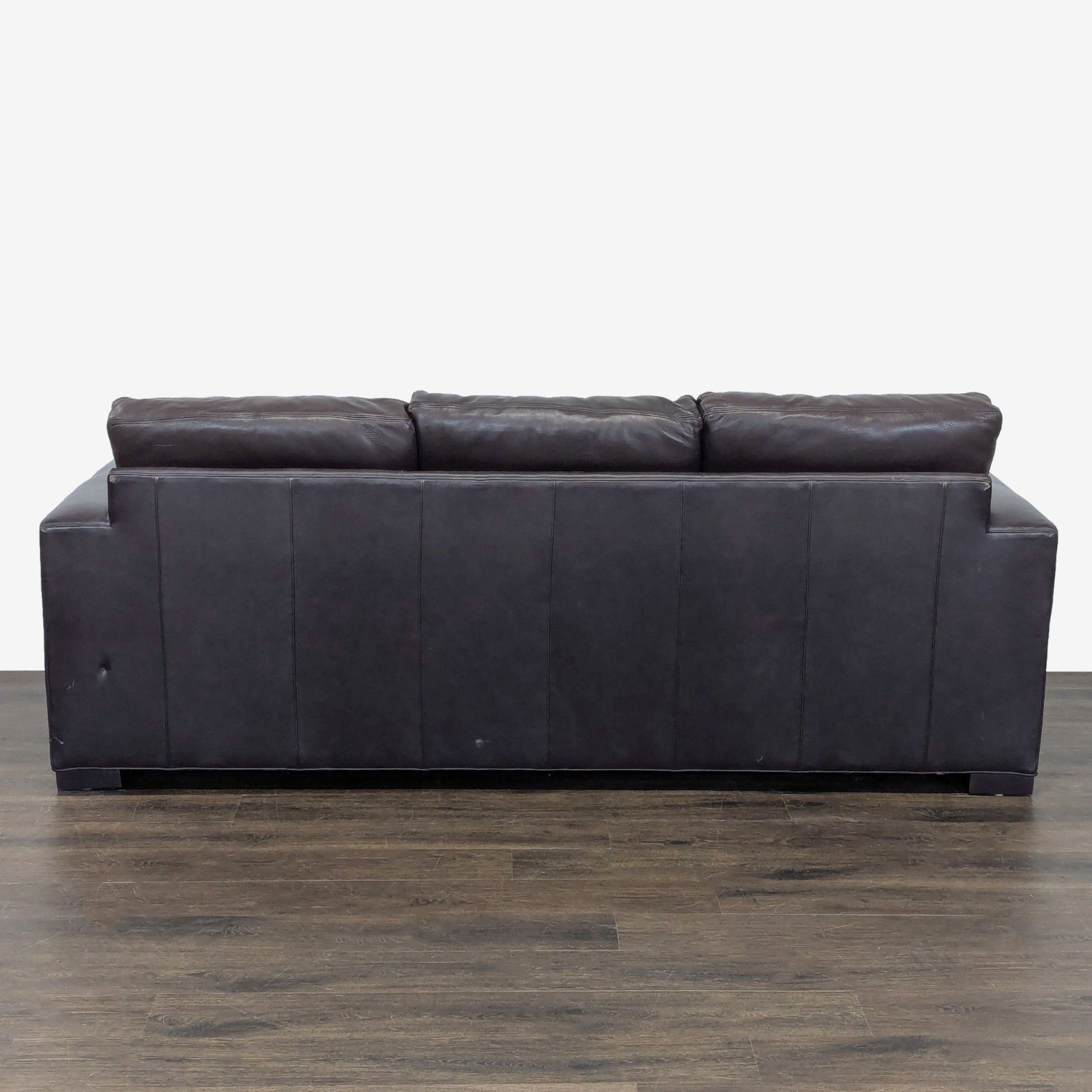 Room & Board Metro Dark Brown Leather Sleeper Sofa - image-6