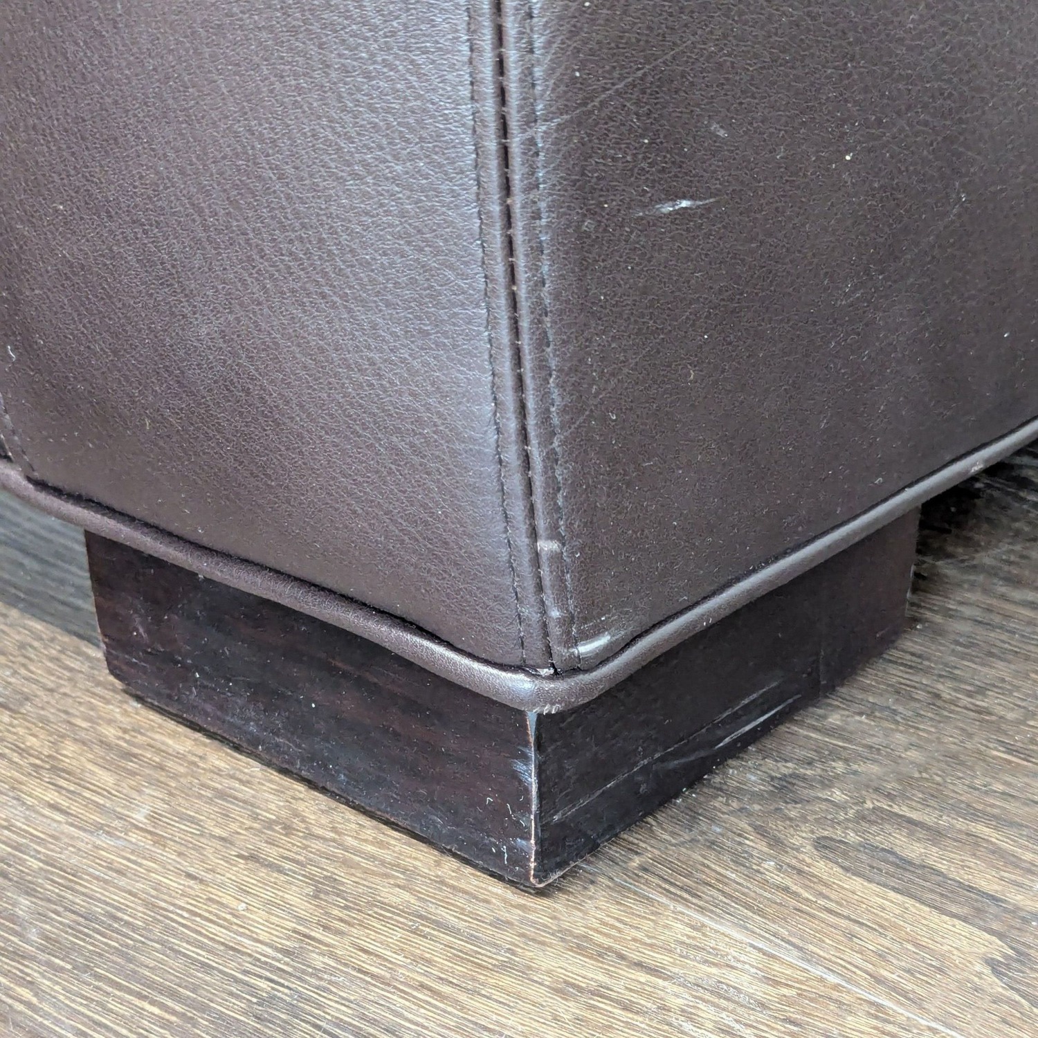 Room & Board Metro Dark Brown Leather Sleeper Sofa - image-8