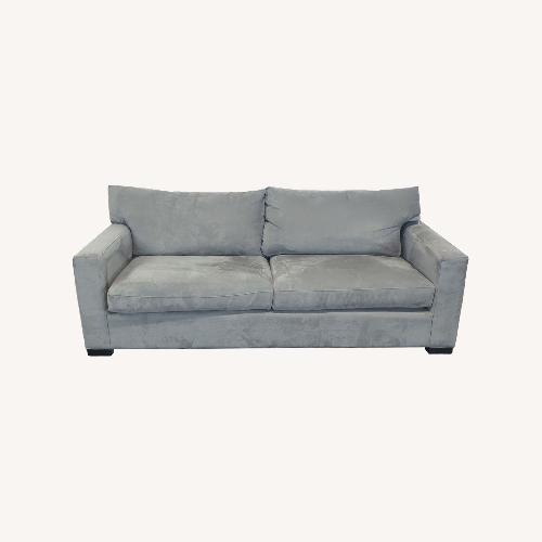 Used Crate & Barrel 3-Seat Modern Gray Sofa for sale on AptDeco