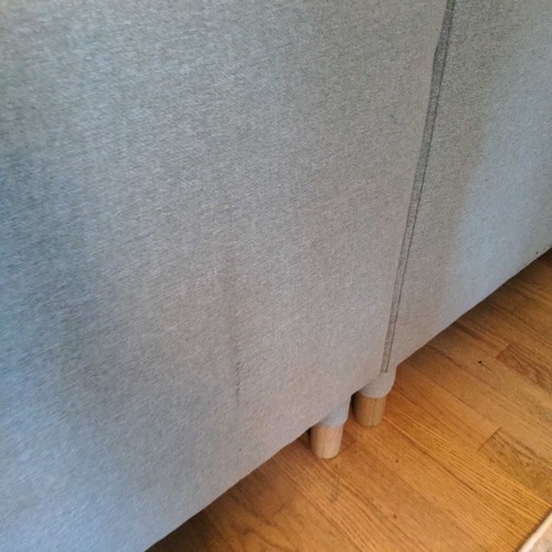 Used IKEA Morabo Light Gray Sectional Sofa with Chaise  for sale on AptDeco