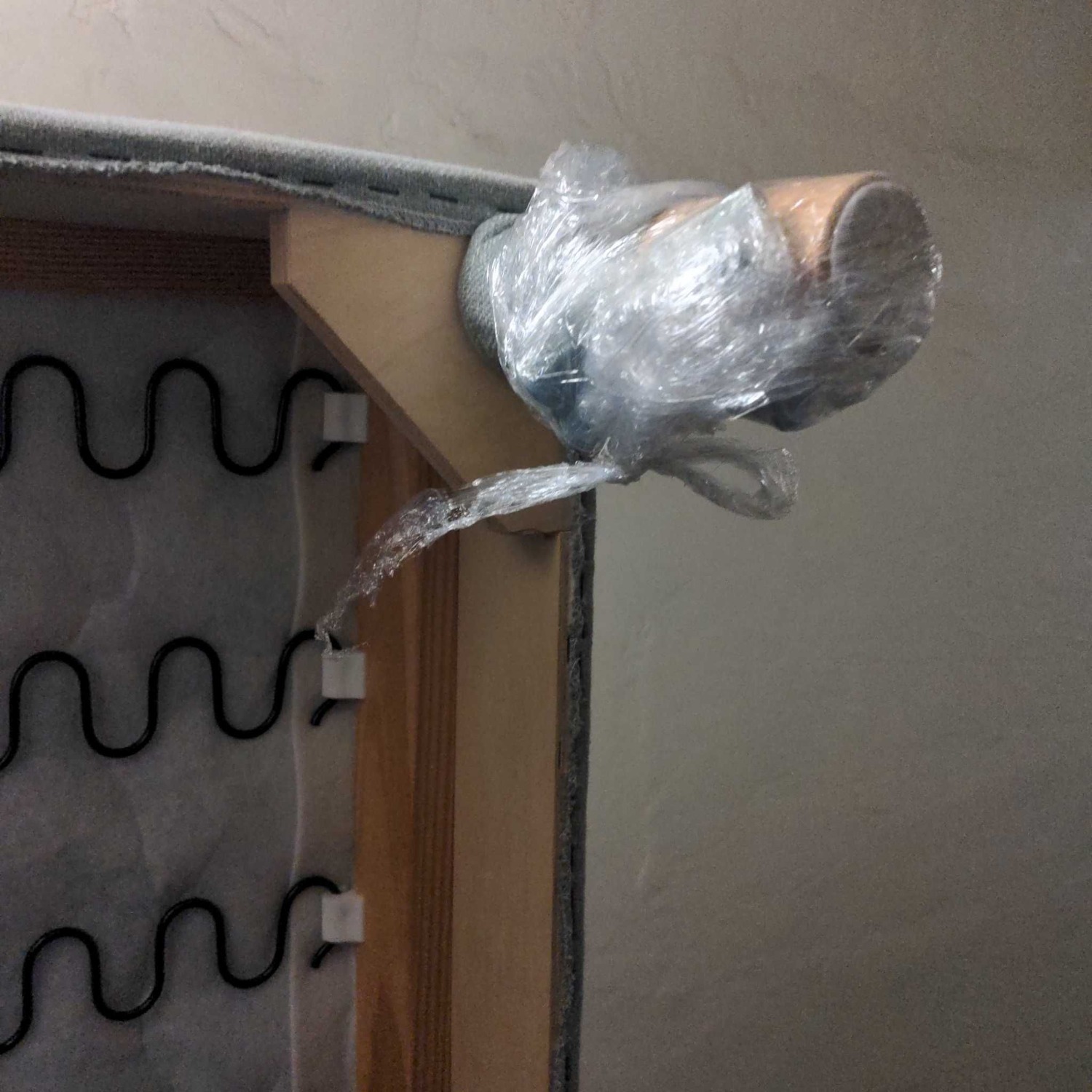 IKEA Morabo Light Gray Sectional Sofa with Chaise  - image-2