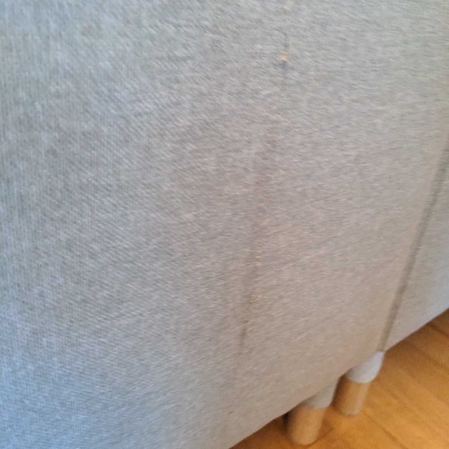 IKEA Morabo Light Gray Sectional Sofa with Chaise  - image-3