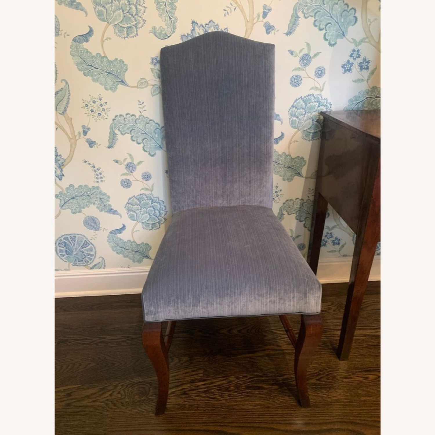 Velvet Upholstered Dining Chair - image-8
