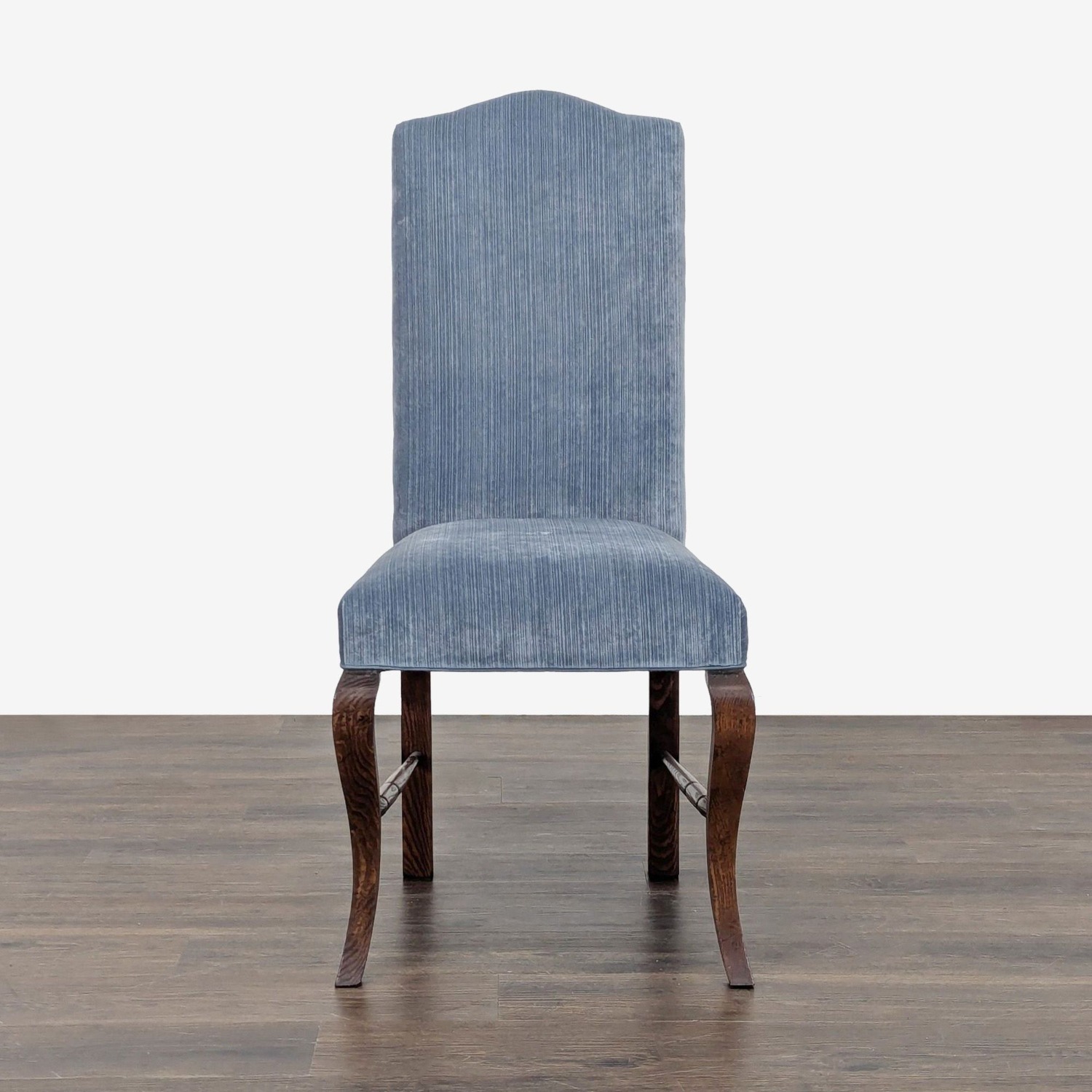 Velvet Upholstered Dining Chair - image-2