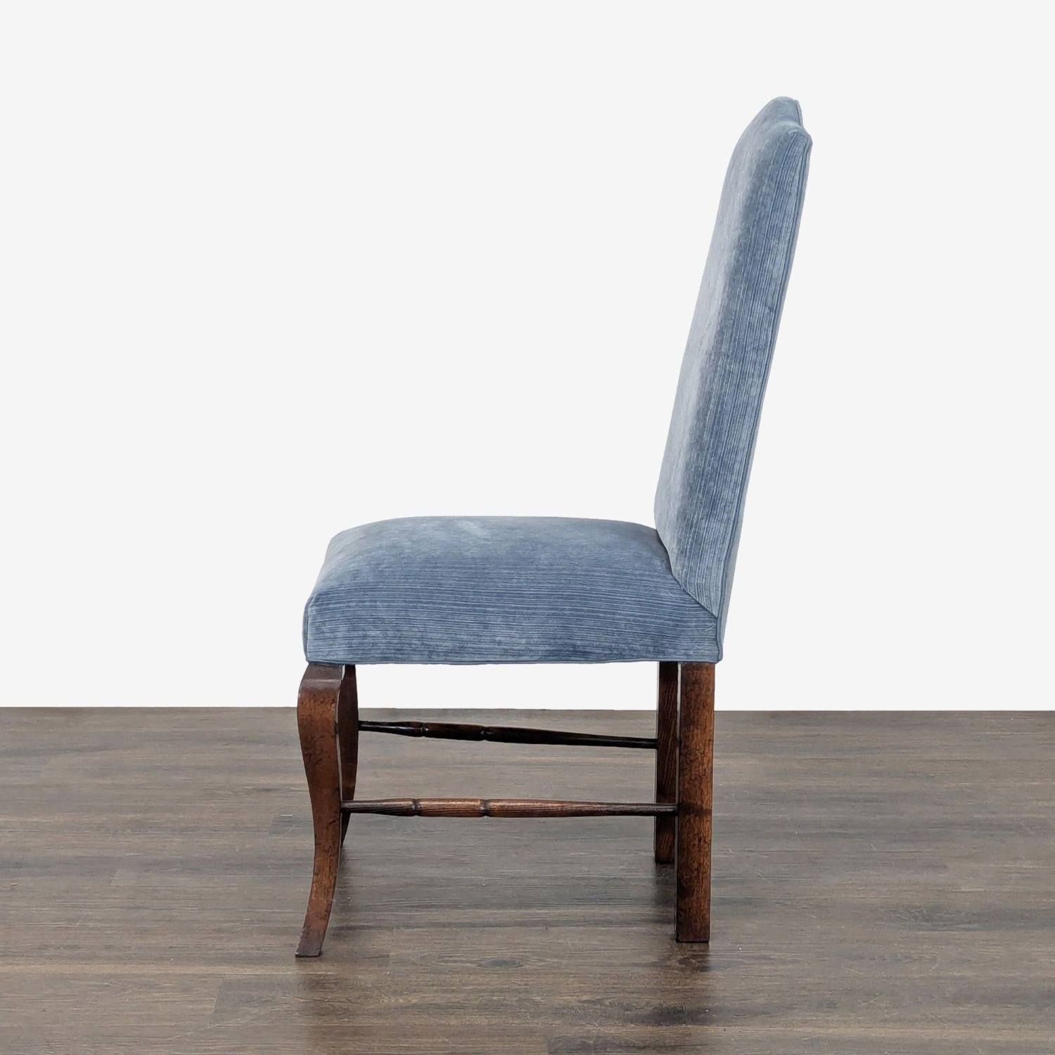 Velvet Upholstered Dining Chair - image-5