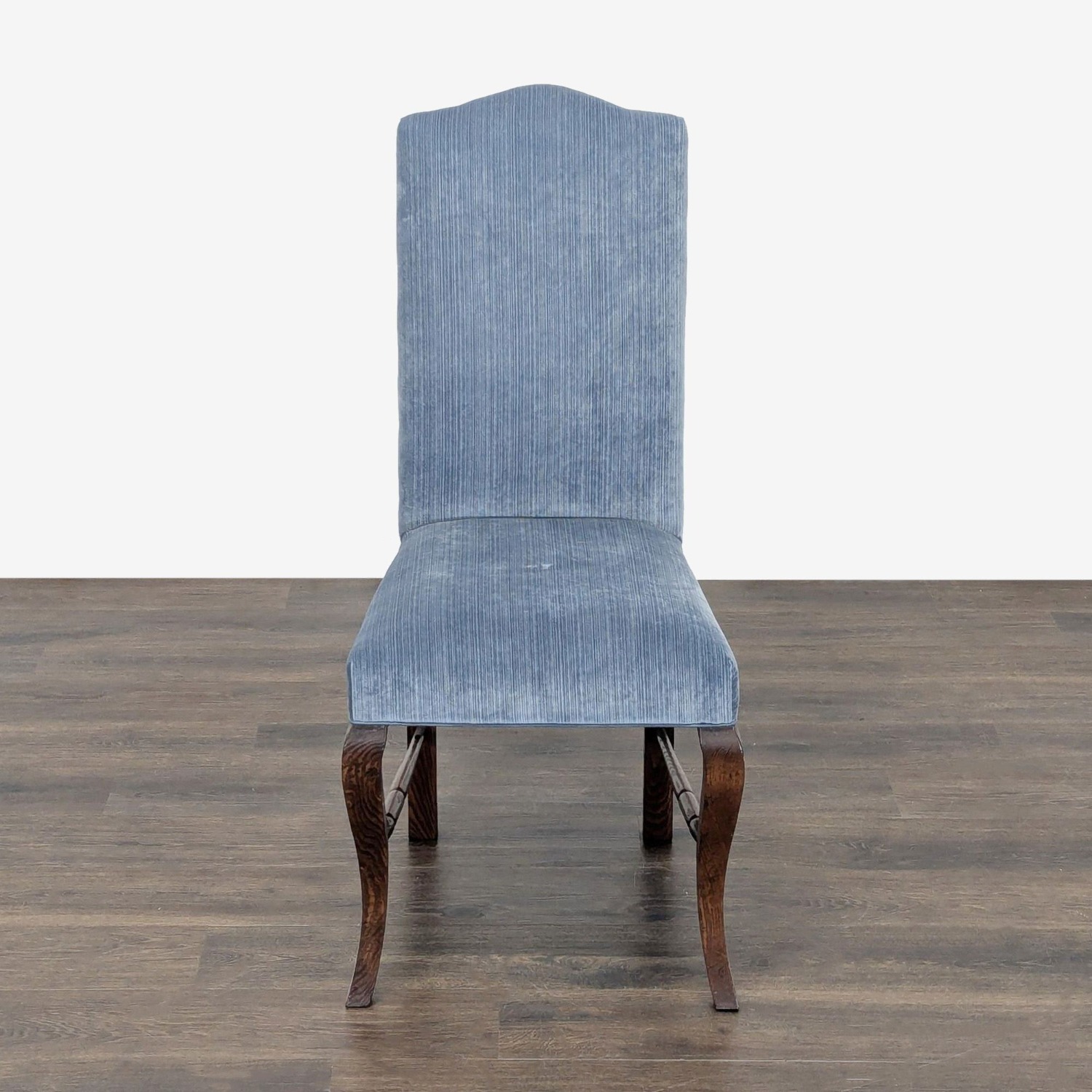 Velvet Upholstered Dining Chair - image-0