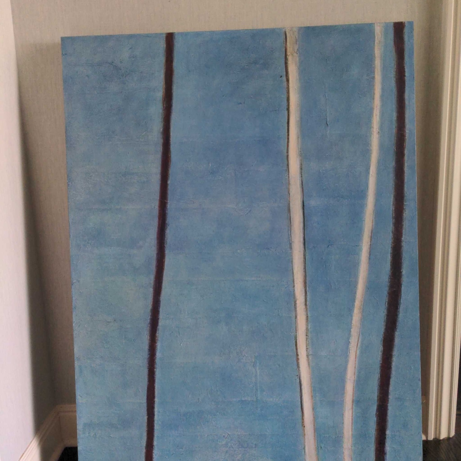 Janine Brown‚Minimalist Abstract Tree Diptych - image-4