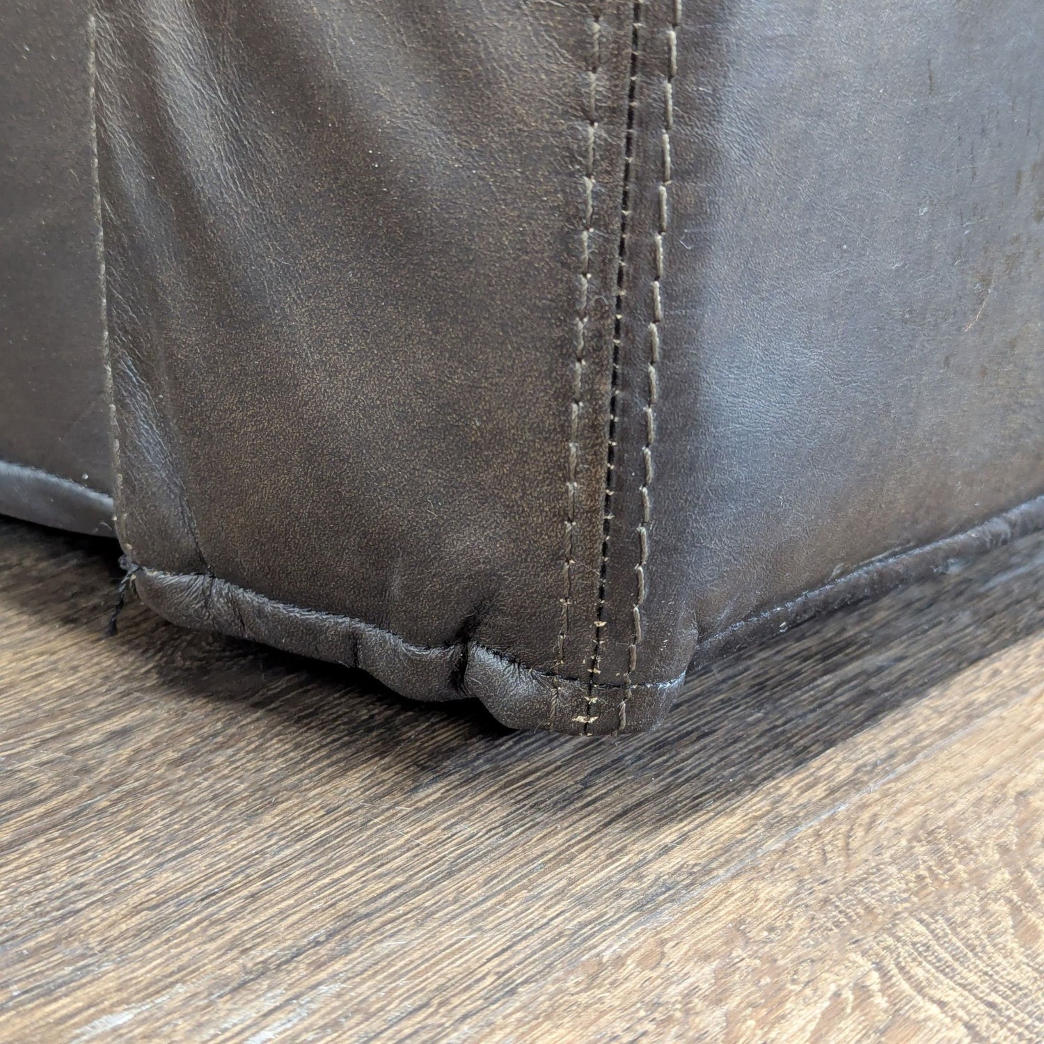 Restoration Hardware Maxwell Leather Sectional - image-7