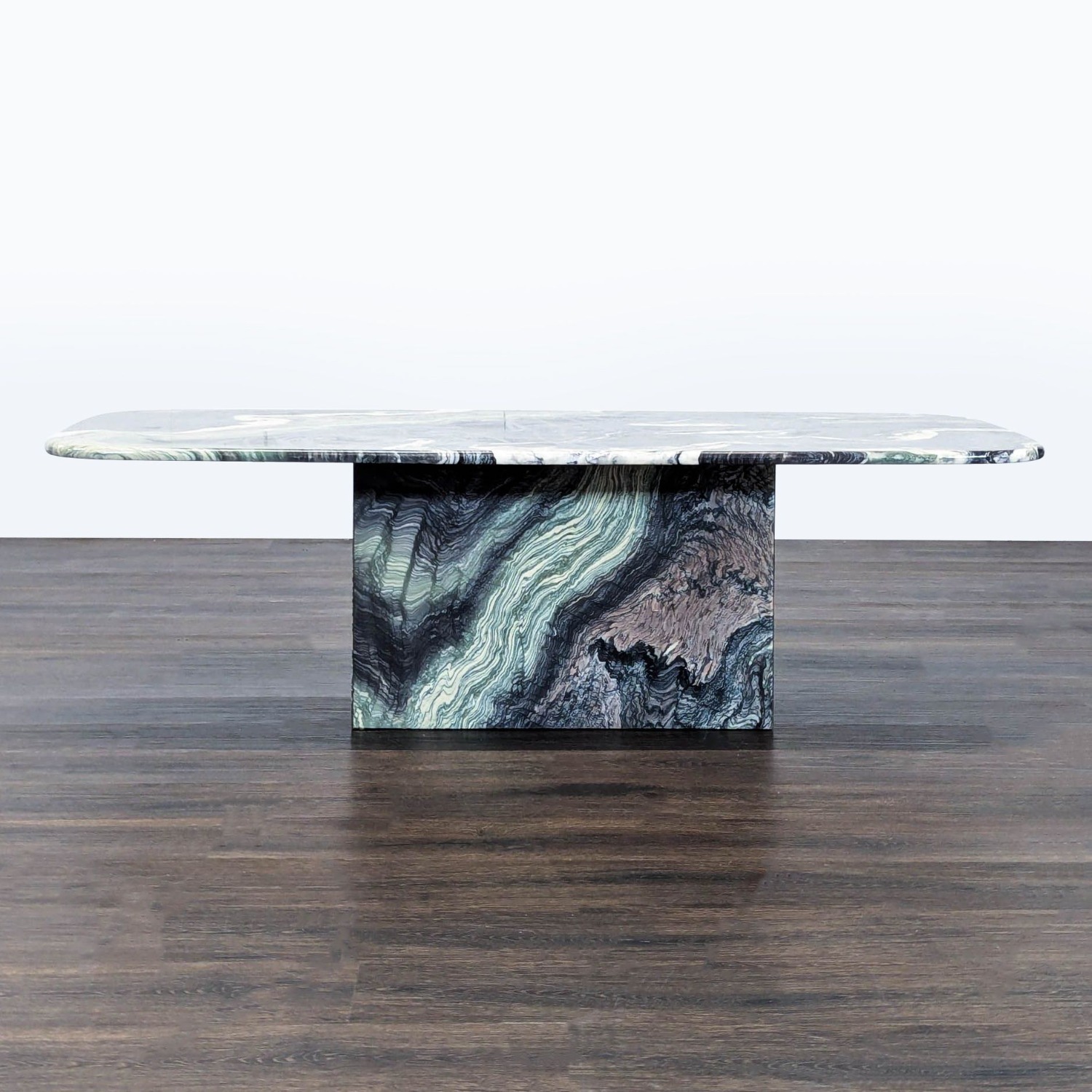 Mid-Century Marble Coffee Table	 - image-1