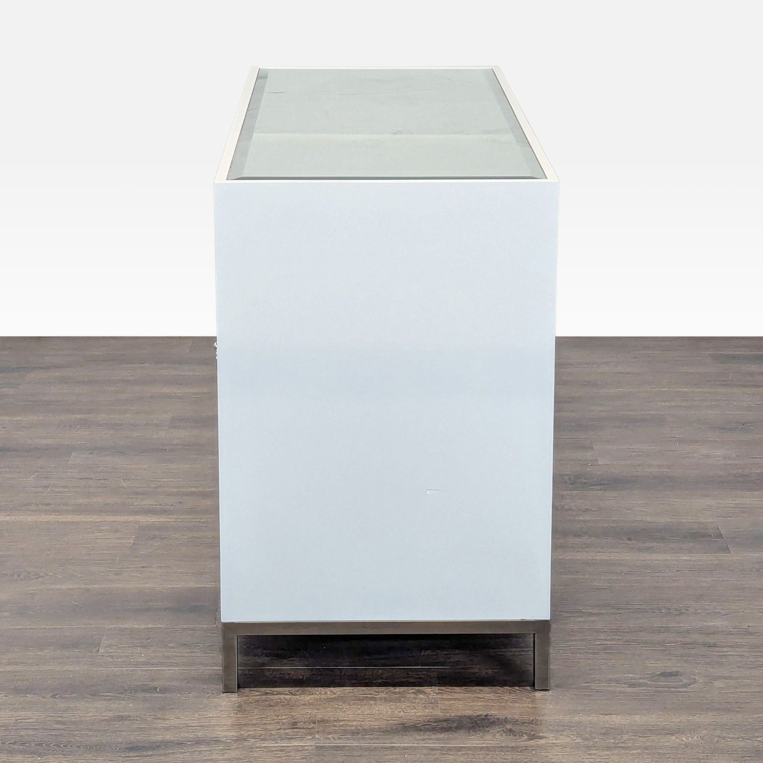 Studded Wood Credenza - image-4