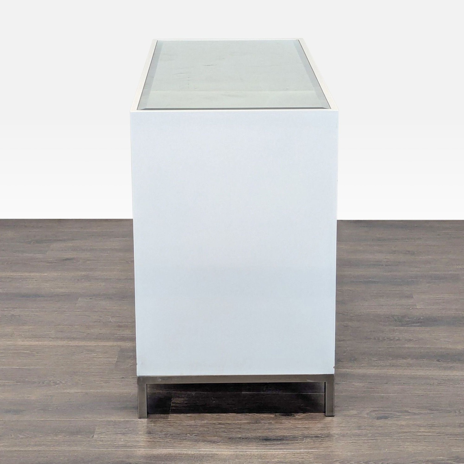 Studded Wood Credenza - image-10