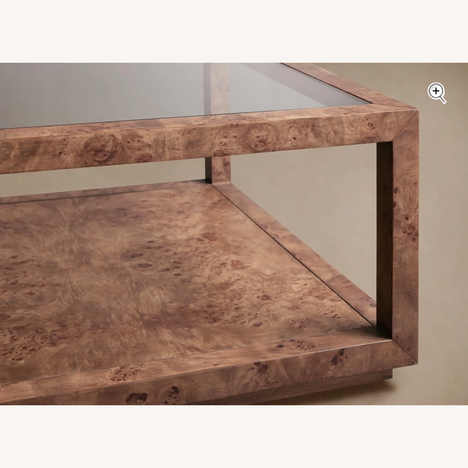 Arhaus Light Brown Wood Coffee Table - image-6