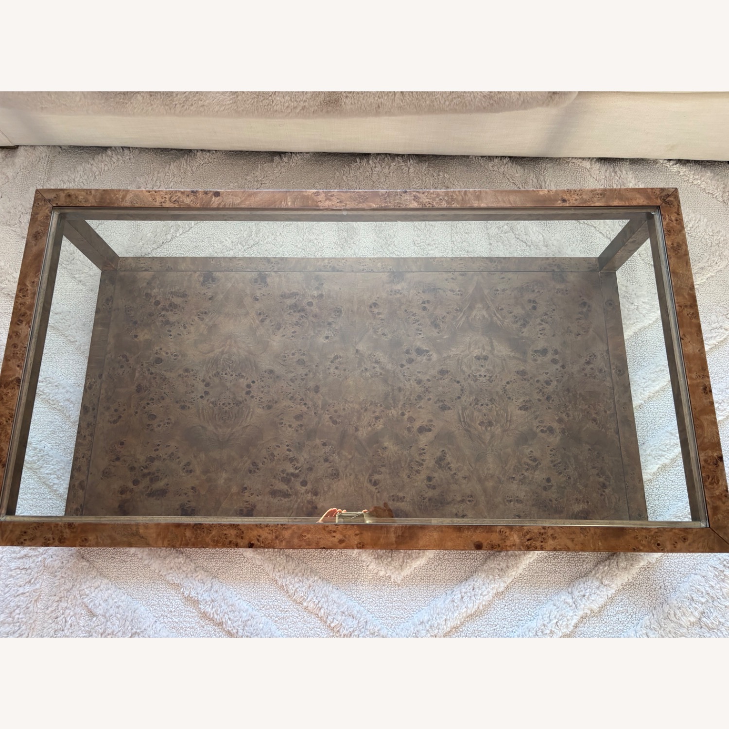 Arhaus Light Brown Wood Coffee Table - image-3