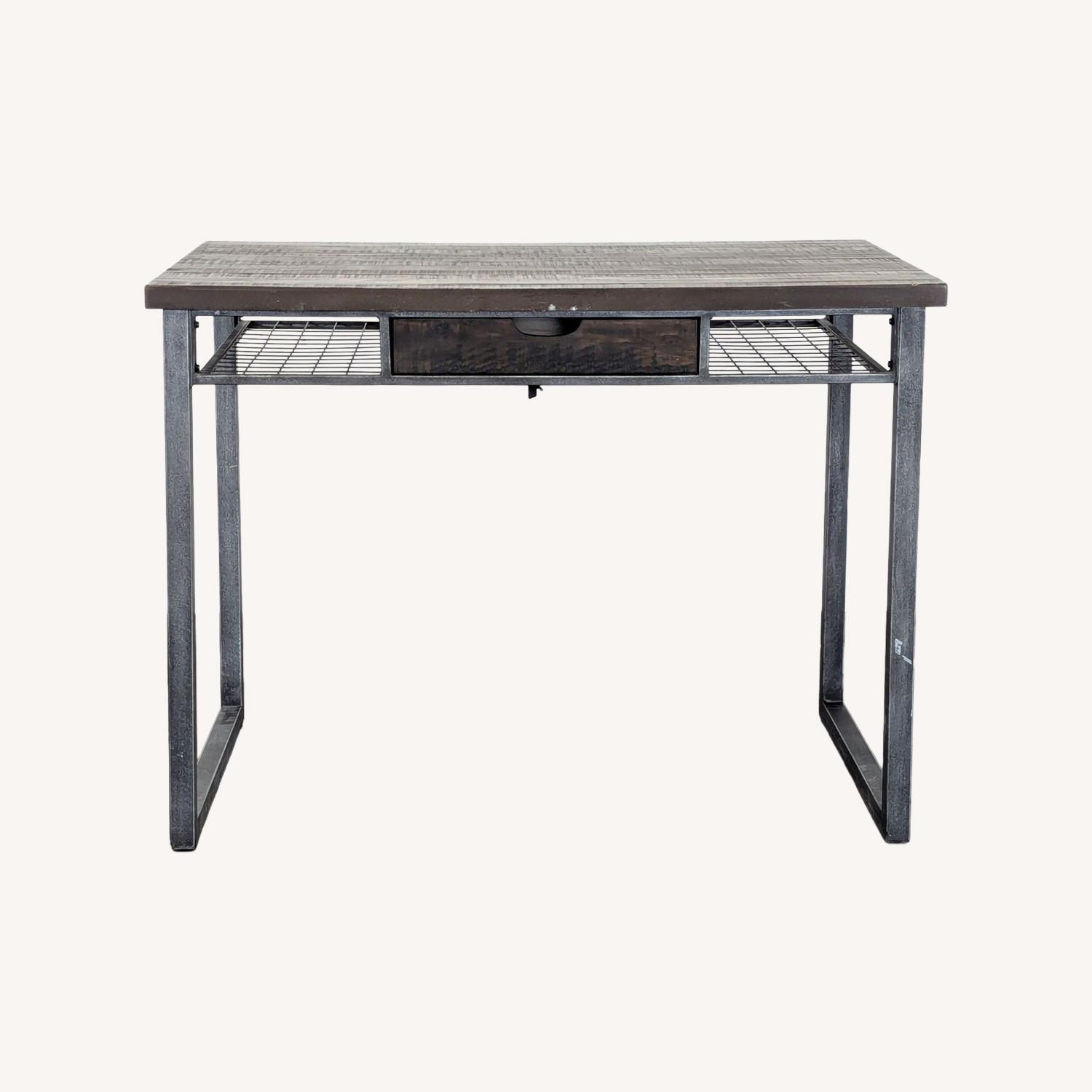 Standard Furniture Industrial Desk with Drawer - image-0