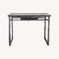 Standard Furniture Industrial Desk with Drawer 