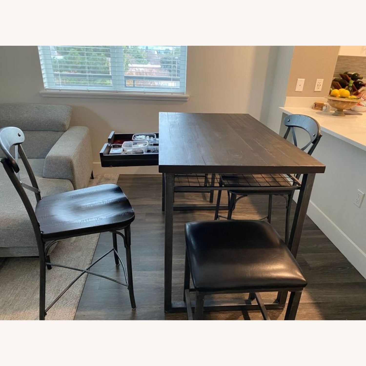 Standard Furniture Industrial Desk with Drawer  - image-13