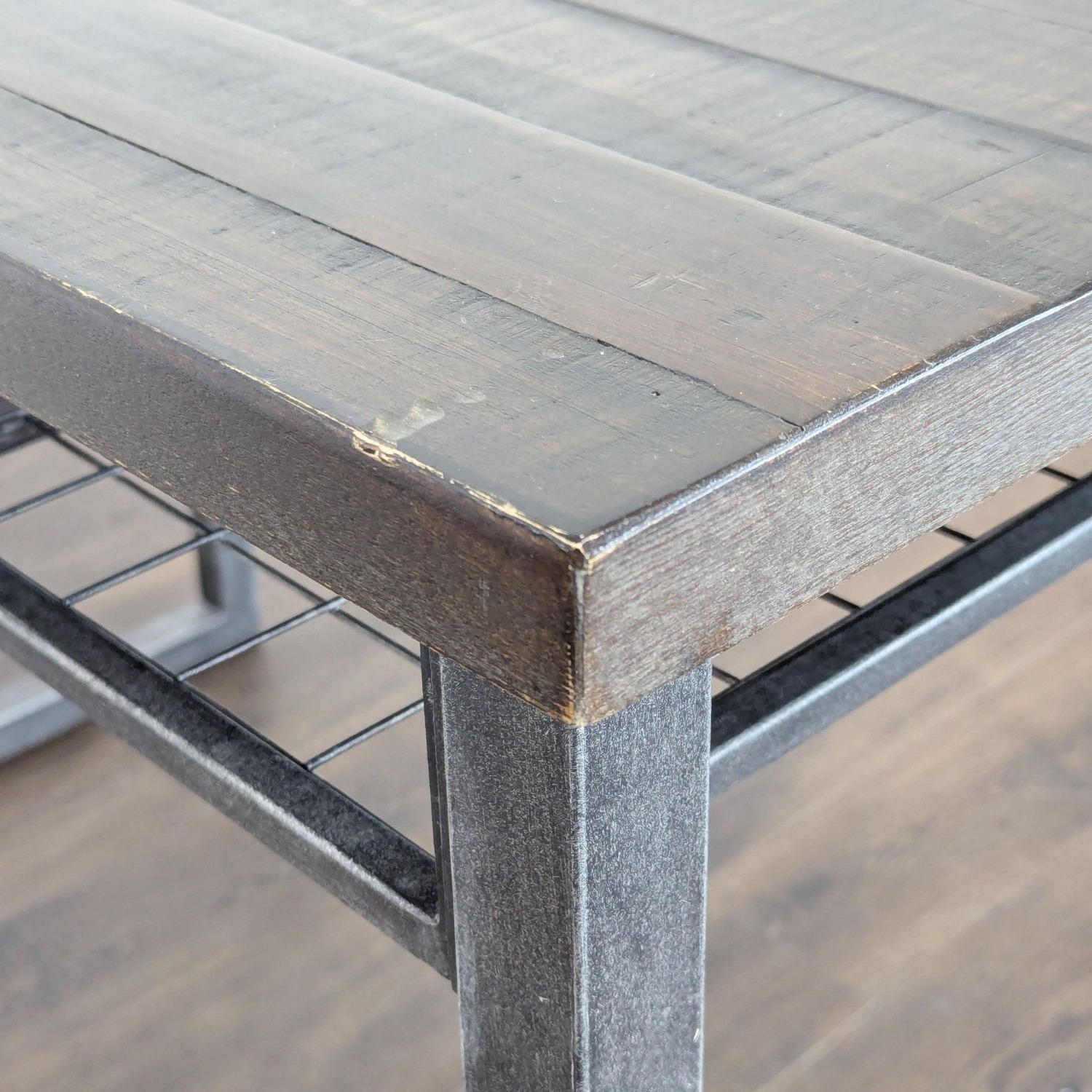 Standard Furniture Industrial Desk with Drawer  - image-9