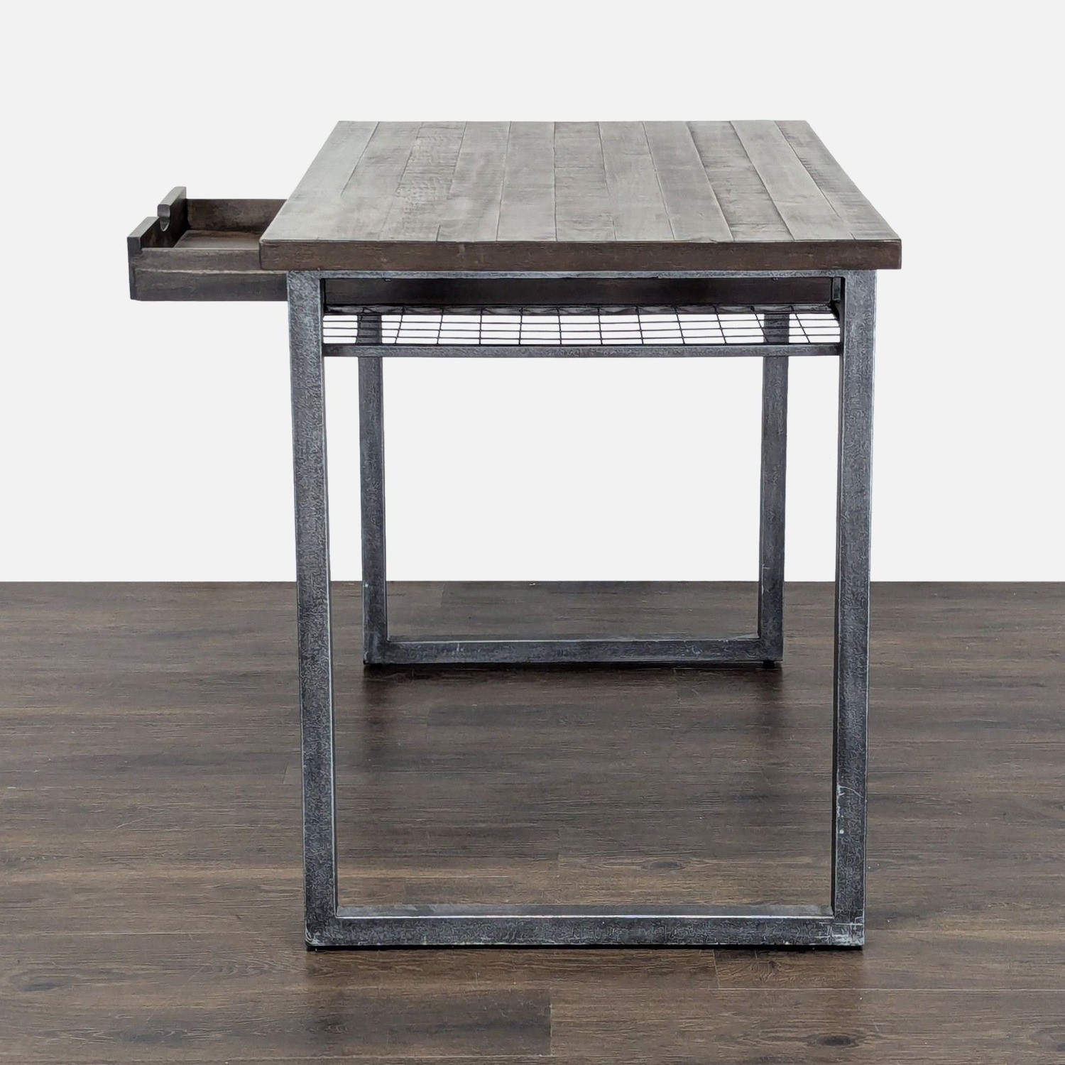 Standard Furniture Industrial Desk with Drawer  - image-4