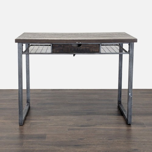 Used Standard Furniture Industrial Desk with Drawer  for sale on AptDeco