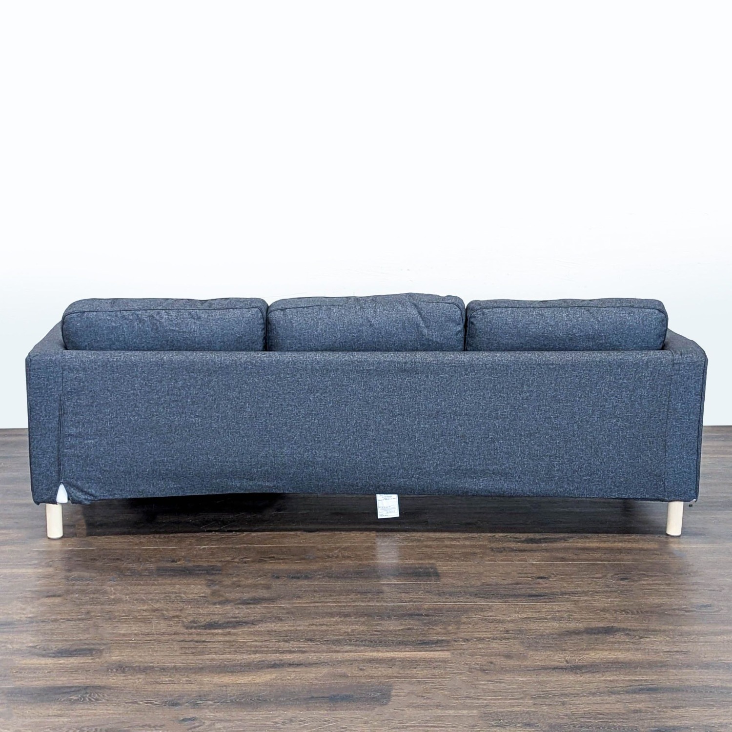 IKEA Prup Dark Blue Sectional Sofa with Chaise - image-3