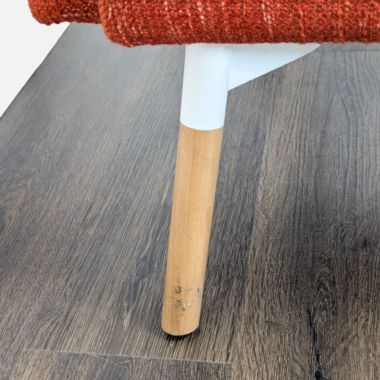 HighTower Tombolo 3-Seat Modern Sofa in Red Fabric - image-6