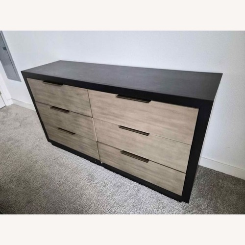 Used Living Spaces Bayliss Modern 6-Drawer Dresser  for sale on AptDeco