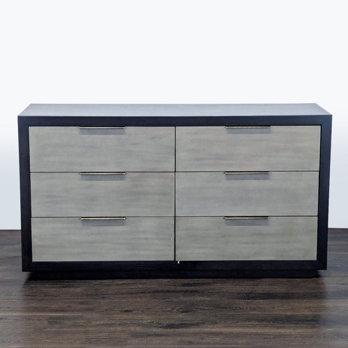 Used Living Spaces Bayliss Modern 6-Drawer Dresser  for sale on AptDeco