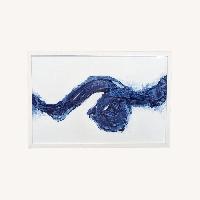 Maker & Moss Pushing Paint‚Abstract Blue