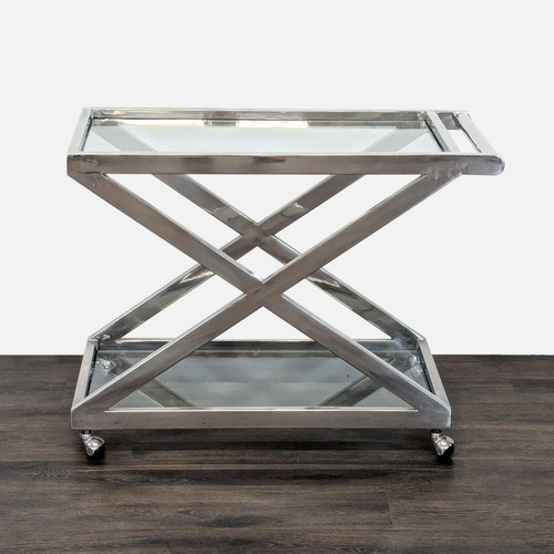 Used Restoration Hardware 1950s Milo Bar Cart for sale on AptDeco