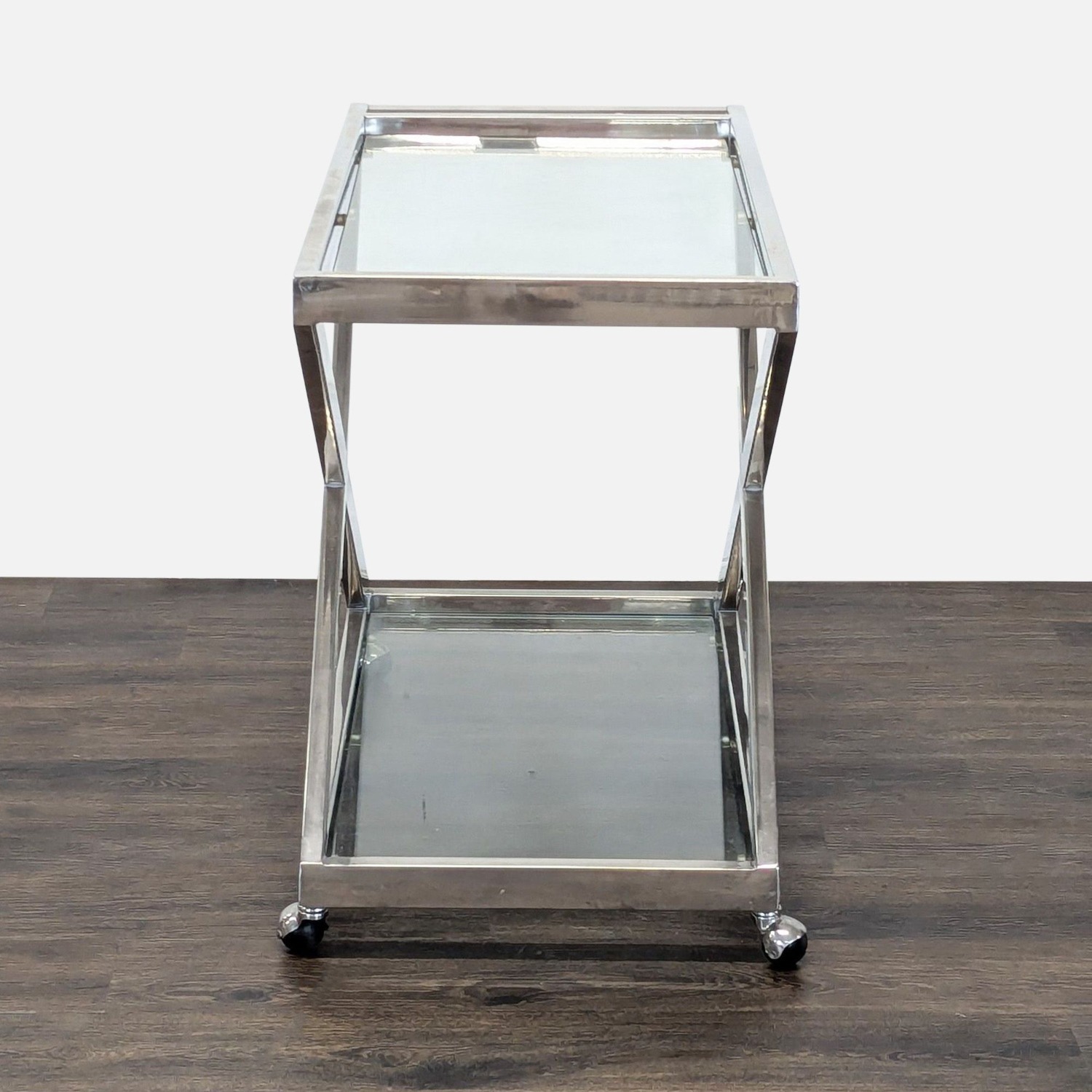 Restoration Hardware 1950s Milo Bar Cart - image-4