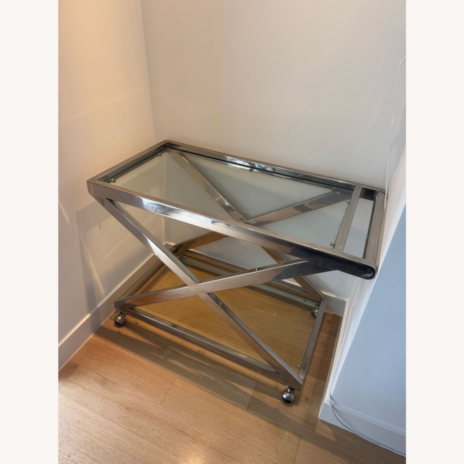 Restoration Hardware 1950s Milo Bar Cart - image-1