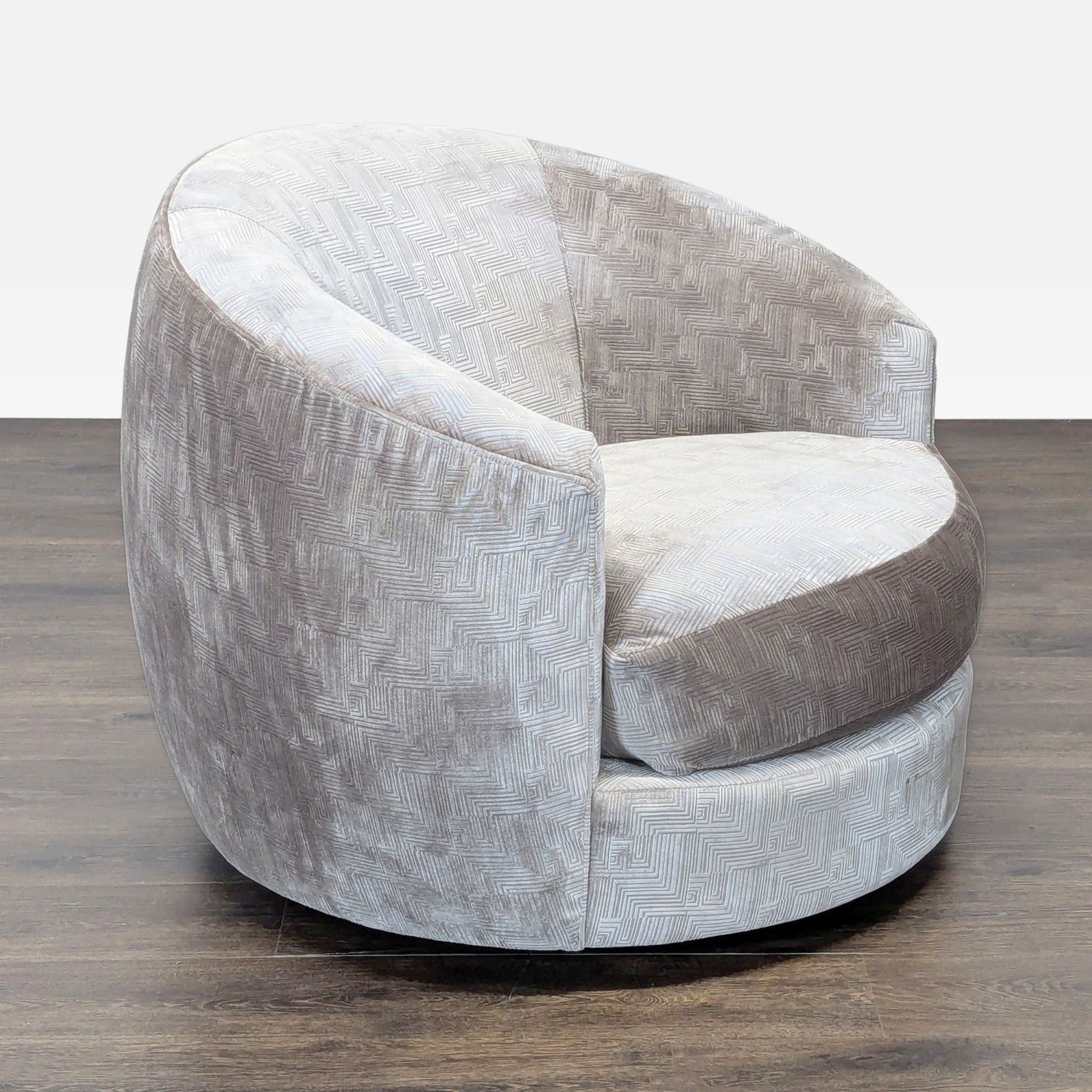 Mitchell Gold + Bob Williams Giselle Modern Swivel Armchair - image-2