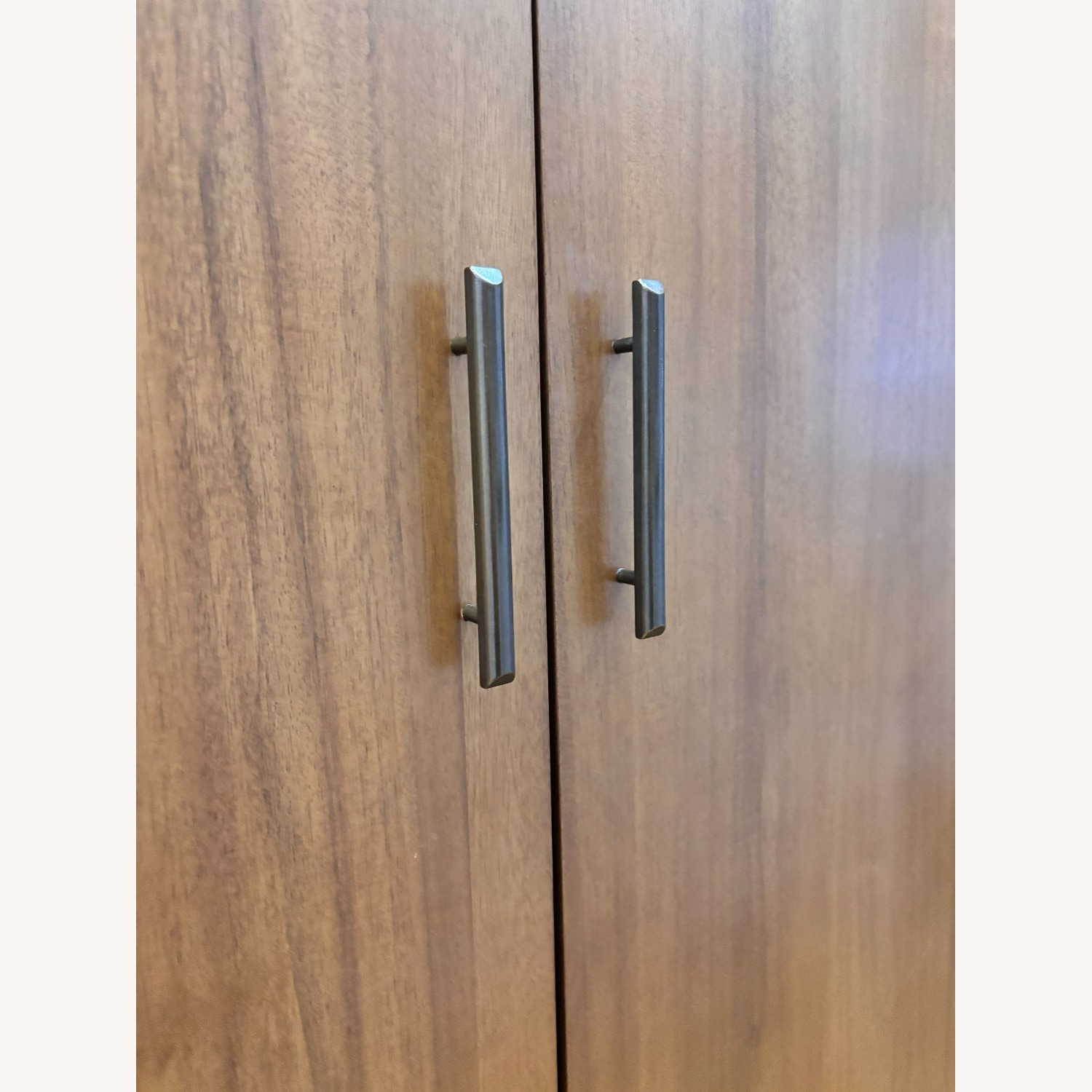 West Elm Mid-century Modern Natural Wood Armoire - image-8
