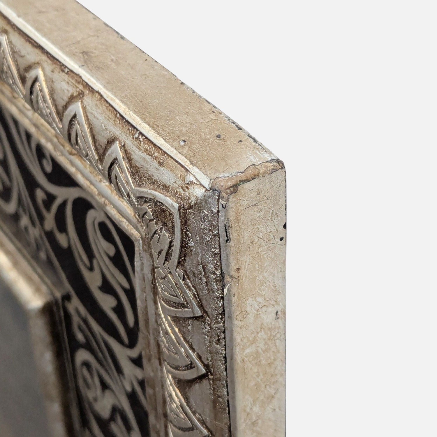 Silver Framed Wall Mirror - image-4