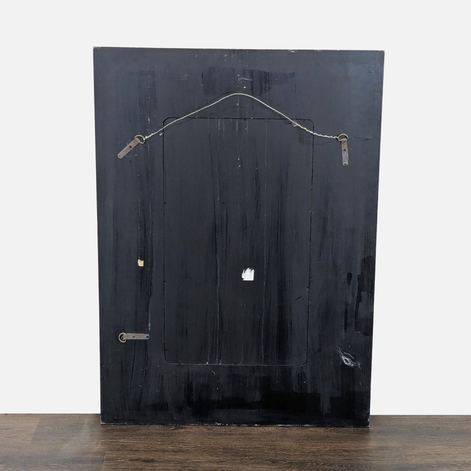 Silver Framed Wall Mirror - image-1