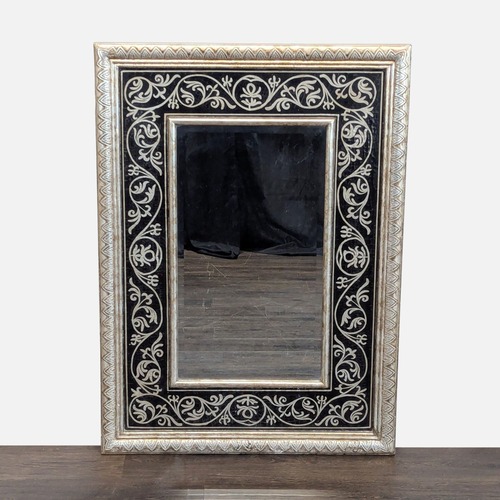 Used Silver Framed Wall Mirror for sale on AptDeco