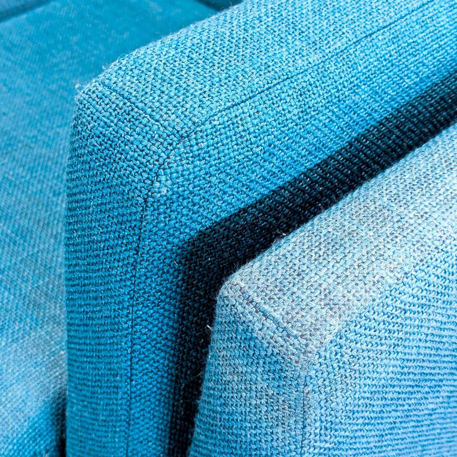 Article Ceni 3-Seat Sofa in Bright Blue Fabric  - image-8