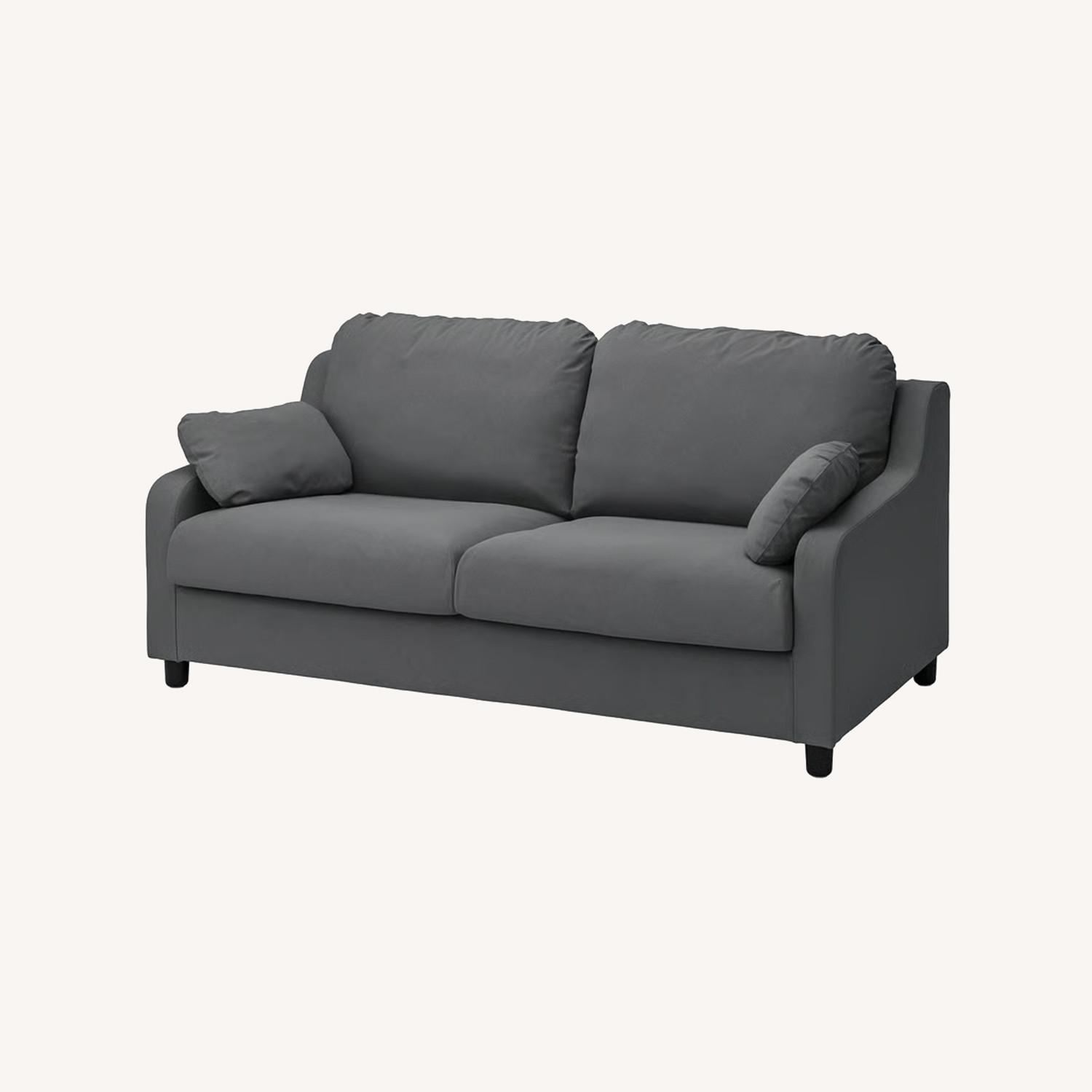 Vinliden Hakebo Dark Gray Sofa - image-0