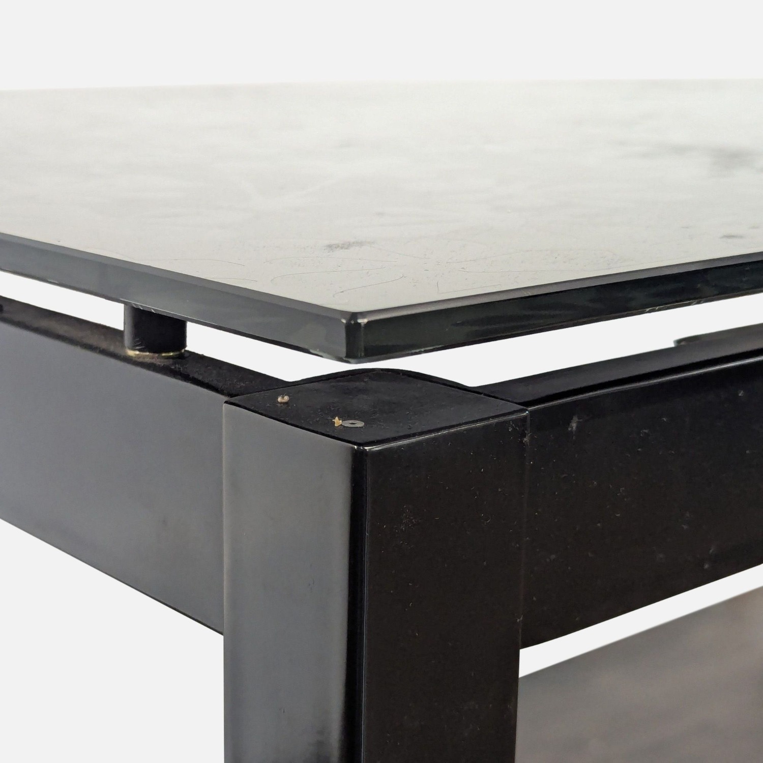 Modern Euro Style Eldora Black Glass Extension  Dining Set - image-10