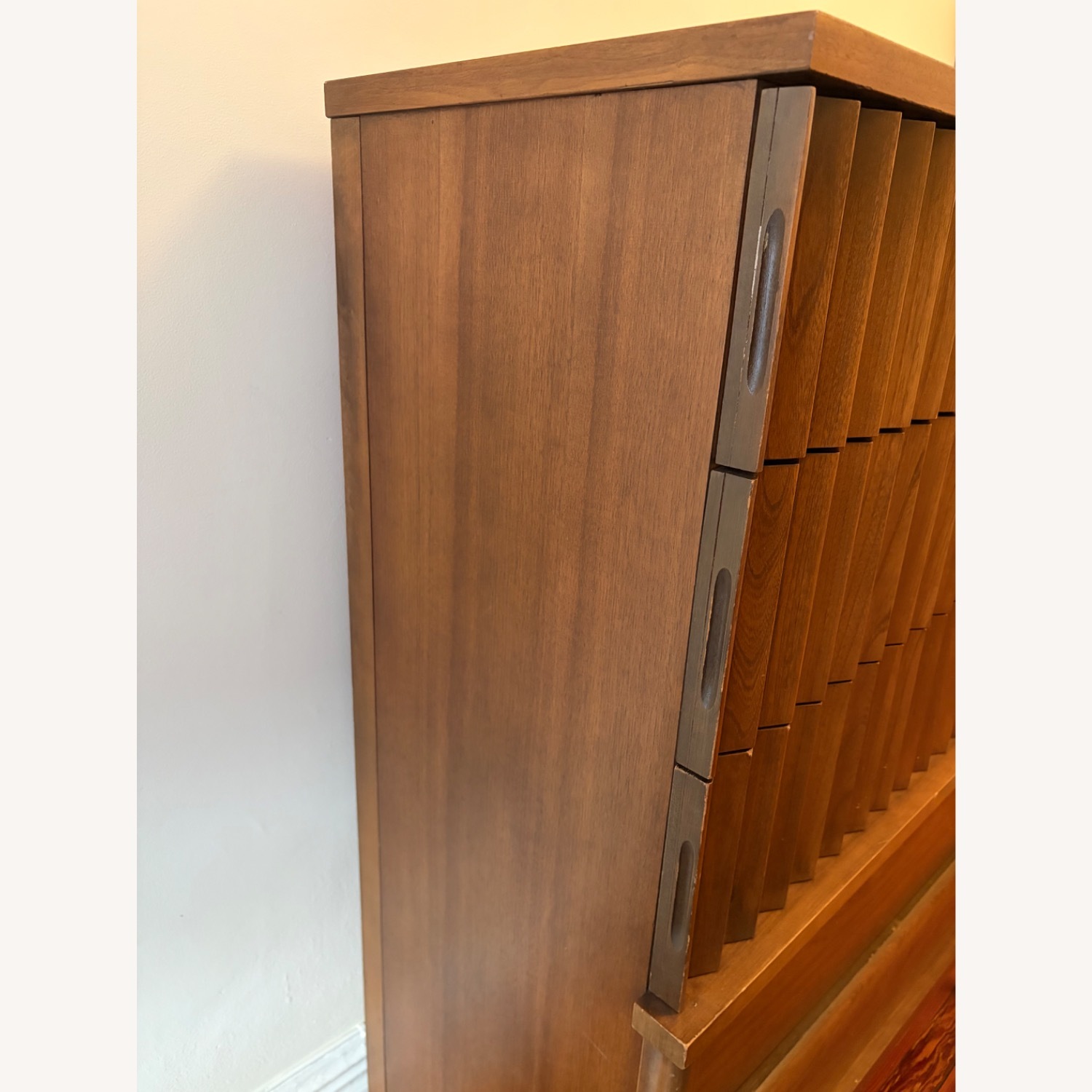 Mid Century Vintage Wood Dresser - image-6