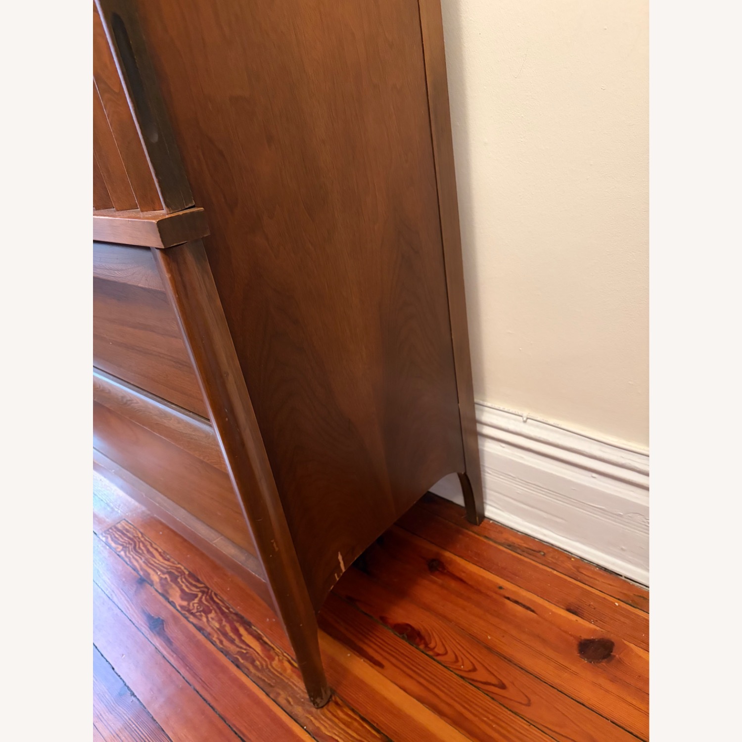 Mid Century Vintage Wood Dresser - image-2