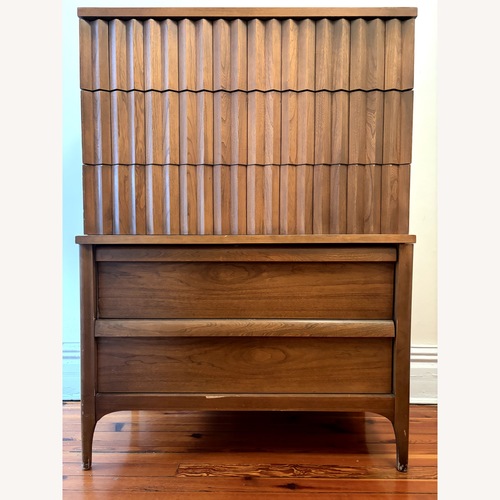 Used Mid Century Vintage Wood Dresser for sale on AptDeco