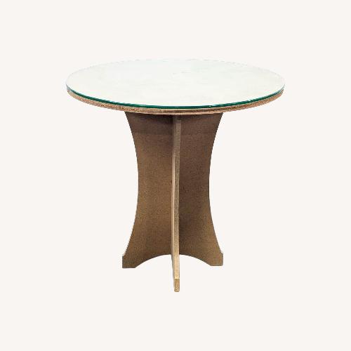 Used Glass Top Bistro Table for sale on AptDeco